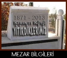 YTRDKLERMZ - MEZAR BLGLER